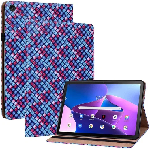 Lenovo Tab M10 Plus Gen 3 (10.6) Hoes Kunstleer Book Case Blauw afbeelding 1