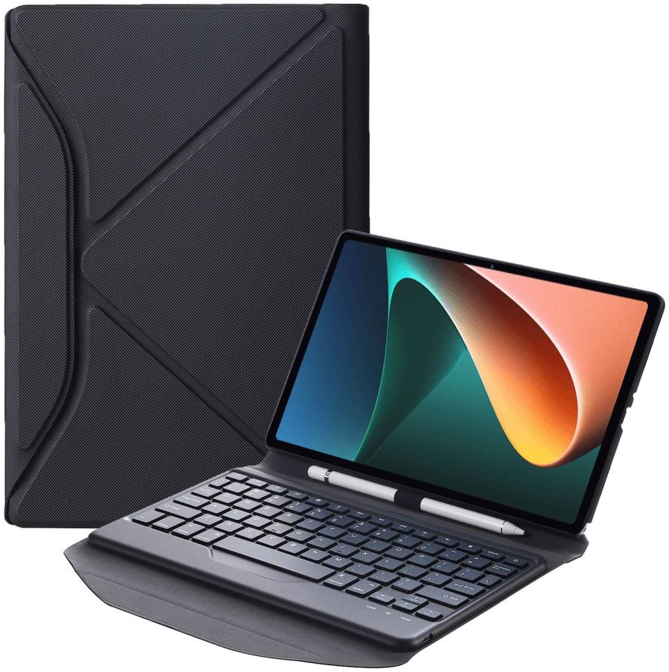 Lenovo Tab M10 Plus Gen 3 (10.6) Hoes met Bluetooth Toetsenbord Zwart afbeelding 1