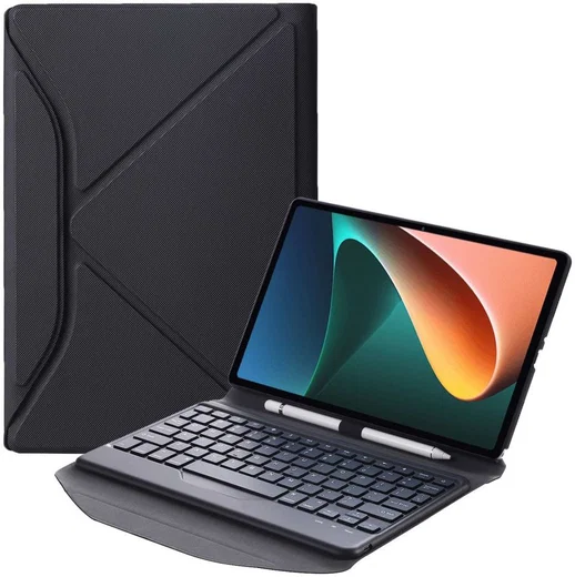 Lenovo Tab M10 Plus Gen 3 (10.6) Hoes met Bluetooth Toetsenbord Zwart afbeelding 1
