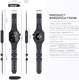 Apple Watch 7/8/9 41MM Hoesje - Full Protect Case + Siliconen Bandje - Zwart afbeelding 9