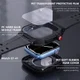 Apple Watch 7/8/9 41MM Hoesje - Full Protect Case + Siliconen Bandje - Zwart afbeelding 3