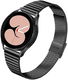 Universeel Smartwatch 22MM Bandje - Metaal - met Dubbele Gesp - Zwart afbeelding 1