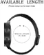 Universeel Smartwatch 20MM Bandje - Metaal - met Dubbele Gesp - Zwart afbeelding 5