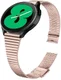 Universeel Smartwatch 20MM Bandje - Metaal - met Dubbele Gesp - Roze afbeelding 3