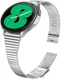 Universeel Smartwatch 20MM Bandje - Metaal - met Dubbele Gesp - Zilver afbeelding 3