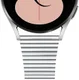 Universeel Smartwatch 20MM Bandje - Metaal - met Dubbele Gesp - Zilver afbeelding 6