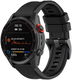 Universeel Garmin QuickFit 20MM Bandje Siliconen Gespsluiting Zwart afbeelding 1