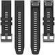 Universeel Garmin QuickFit 20MM Bandje Siliconen Gespsluiting Zwart afbeelding 3