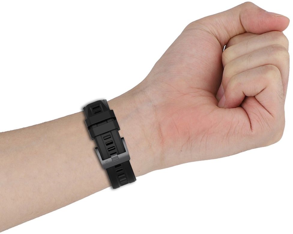 Universeel Garmin QuickFit 22MM Bandje Siliconen Gespsluiting Groen afbeelding 10