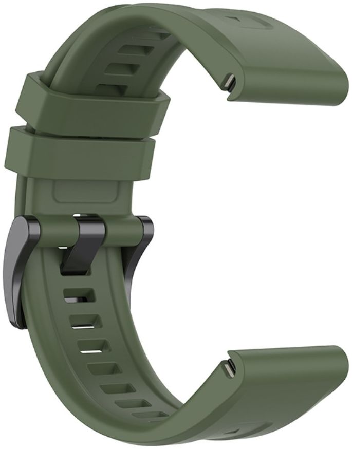 Universeel Garmin QuickFit 22MM Bandje Siliconen Gespsluiting Groen afbeelding 5