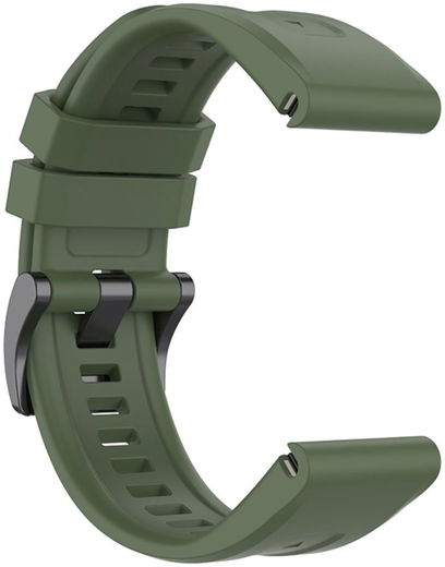 Universeel Garmin QuickFit 22MM Bandje Siliconen Gespsluiting Groen afbeelding 5
