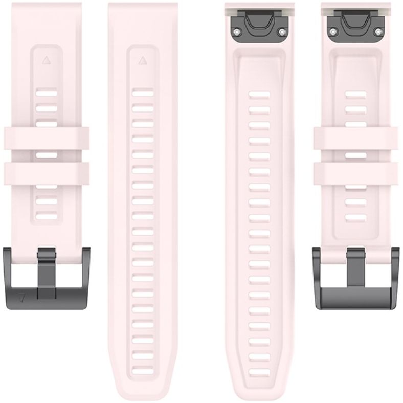 Universeel Garmin QuickFit 22MM Bandje Siliconen Gespsluiting Roze afbeelding 3