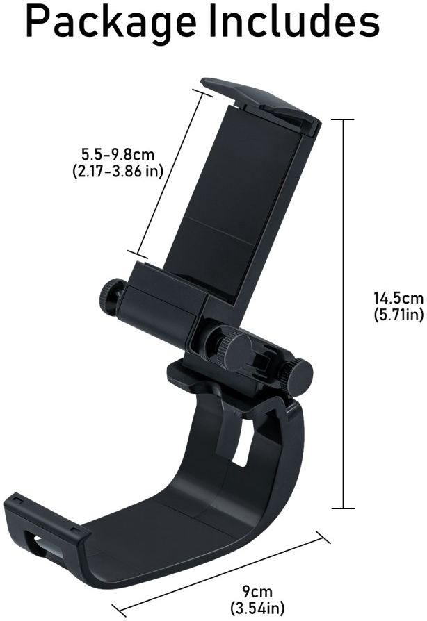 Verstelbare Gaming Smartphone Telefoonhouder voor Xbox Controllers afbeelding 9