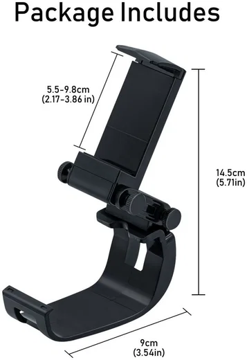 Verstelbare Gaming Smartphone Telefoonhouder voor Xbox Controllers afbeelding 9