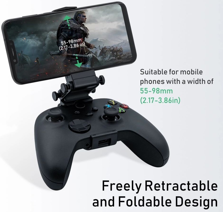 Verstelbare Gaming Smartphone Telefoonhouder voor Xbox Controllers afbeelding 3