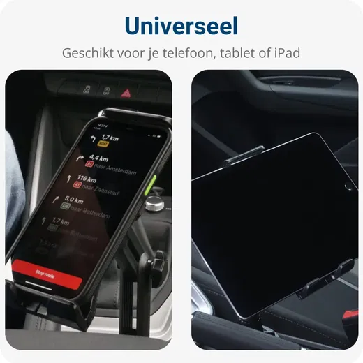Universele Telefoon/Tablet/iPad Houder 4 tot 13 Inch Bekerhouder Auto afbeelding 4