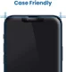 Samsung Galaxy A41 Display Folie Case Friendly Screenprotector afbeelding 4
