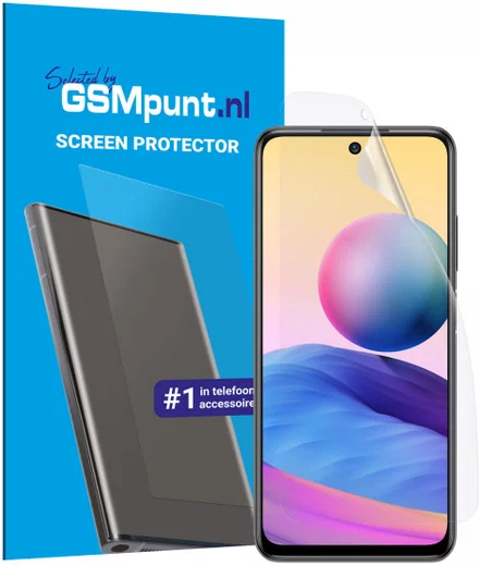 Xiaomi Redmi Note 10 5G Display Folie Screenprotector afbeelding 1