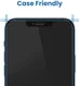 iPhone 12 Pro Max Tempered Glass Case Friendly Screenprotector afbeelding 3