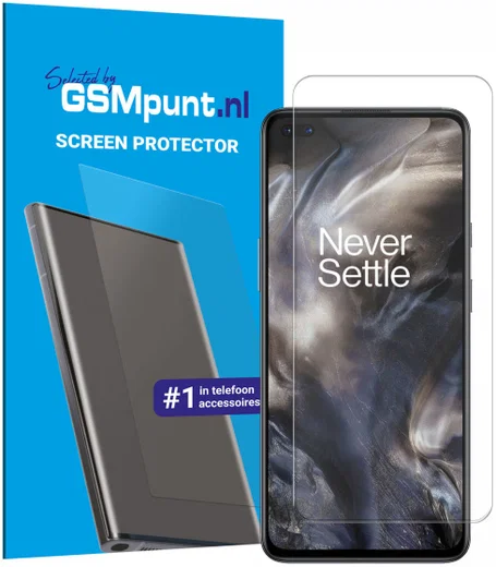 OnePlus Nord Tempered Glass Case Friendly Screenprotector afbeelding 1