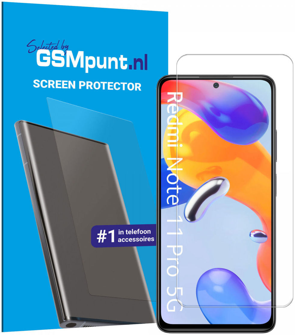 Xiaomi Redmi Note 11 Pro 5G Tempered Glass Screenprotector afbeelding 1