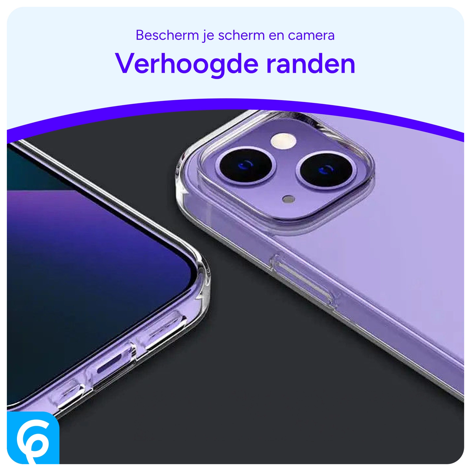 Apple iPhone 14 Hoesje Dun TPU Back Cover Transparant afbeelding 3