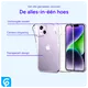 Apple iPhone 14 Hoesje Dun TPU Back Cover Transparant afbeelding 5