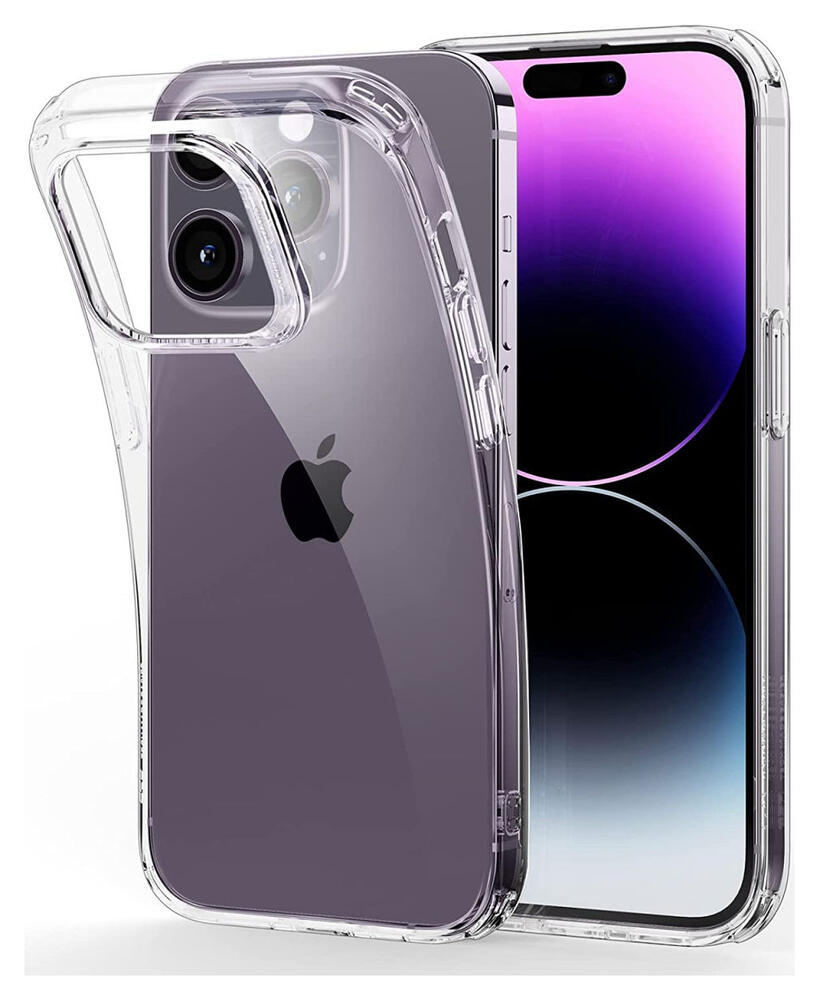 Apple iPhone 14 Hoesje Dun TPU Back Cover Transparant afbeelding 6