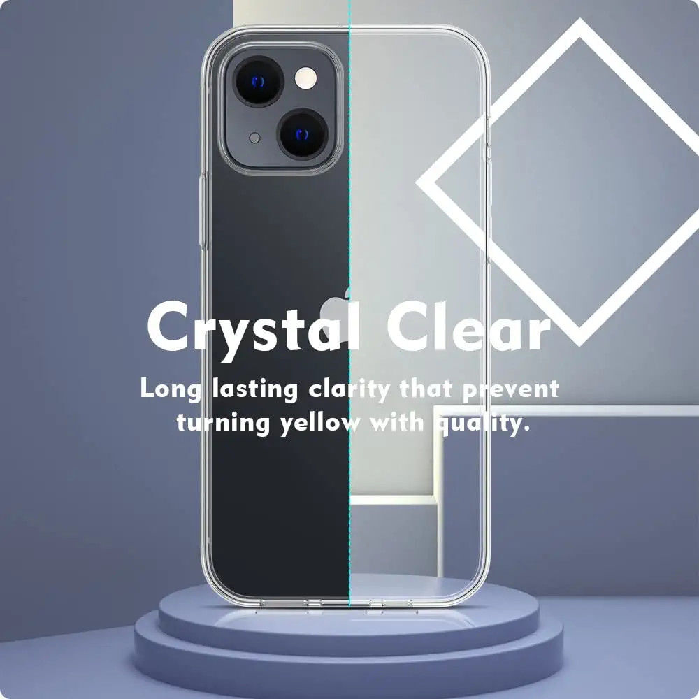 Apple iPhone 14 Plus Hoesje Dun TPU Back Cover Transparant afbeelding 6