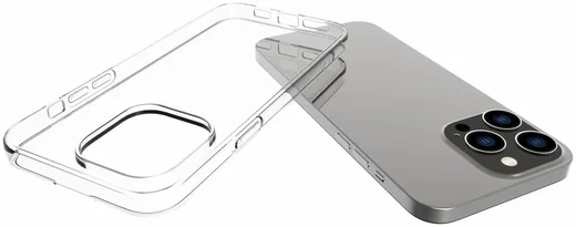 Apple iPhone 14 Pro Max Hoesje Dun TPU Back Cover Transparant afbeelding 9