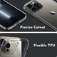 Apple iPhone 14 Pro Max Hoesje Dun TPU Back Cover Transparant afbeelding 5