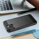 Apple iPhone 14 Hoesje Geborsteld TPU Flexibele Back Cover Zwart afbeelding 9