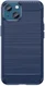 Apple iPhone 14 Hoesje Geborsteld TPU Flexibele Back Cover Blauw afbeelding 2