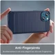 Apple iPhone 14 Hoesje Geborsteld TPU Flexibele Back Cover Blauw afbeelding 7