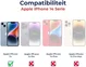 Apple iPhone 14 Hoesje Geborsteld TPU Flexibele Back Cover Rood afbeelding 8