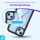 Apple iPhone 14 Hoesje Full Protect 360° Cover Hybride Zwart afbeelding 2