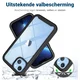 Apple iPhone 14 Hoesje Full Protect 360° Cover Hybride Blauw afbeelding 4