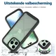 Apple iPhone 14 Pro Hoesje Full Protect 360° Cover Hybride Zwart afbeelding 5
