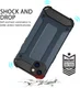 Apple iPhone 14 Hoesje Shock Proof Hybride Back Cover Zwart afbeelding 2