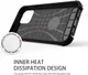 Apple iPhone 14 Hoesje Shock Proof Hybride Back Cover Zwart afbeelding 4