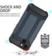 Apple iPhone 14 Hoesje Shock Proof Hybride Back Cover Roze Goud afbeelding 2