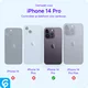 Apple iPhone 14 Pro Hoesje MagSafe Dun TPU Back Cover Transparant afbeelding 3