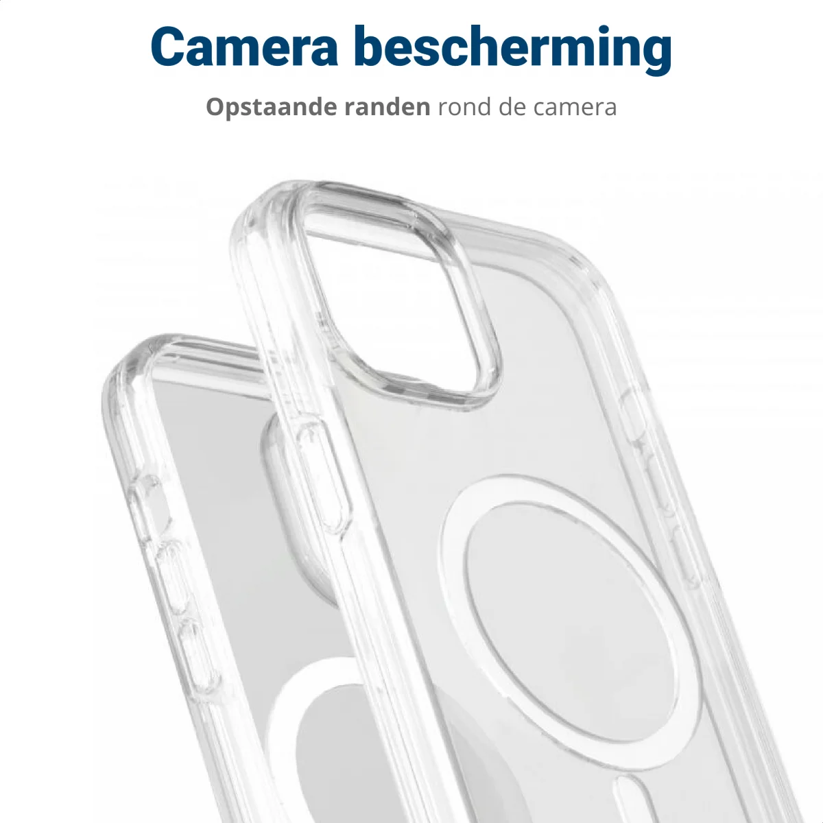 Apple iPhone 14 Pro Hoesje voor MagSafe Dun TPU Back Cover Transparant afbeelding 11