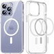 Apple iPhone 14 Pro Hoesje voor MagSafe Dun TPU Back Cover Transparant afbeelding 4