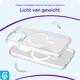 iPhone 14 Pro Max Hoesje voor MagSafe Dun TPU Back Cover Transparant afbeelding 7