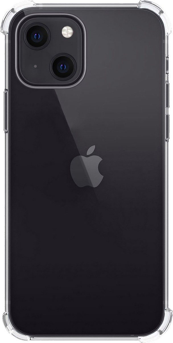 Apple iPhone 14 Hoesje Schokbestendig en Dun TPU Transparant afbeelding 9