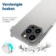 Apple iPhone 14 Pro Hoesje Schokbestendig en Dun TPU Transparant afbeelding 3