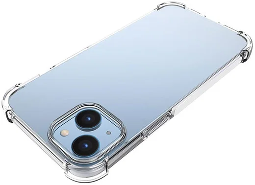 Apple iPhone 14 Plus Hoesje Schokbestendig en Dun TPU Transparant afbeelding 14