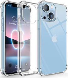 Apple iPhone 14 Plus Hoesje Schokbestendig en Dun TPU Transparant afbeelding