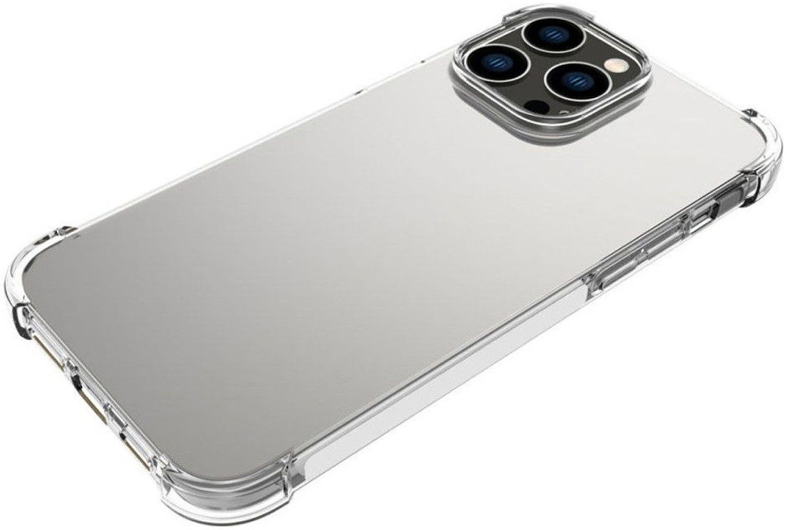 Apple iPhone 14 Pro Max Hoesje Schokbestendig en Dun TPU Transparant afbeelding 10